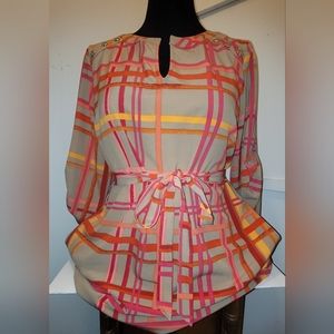 3/4 Sleeve, Elegant V-neck NYC Shirt Dress